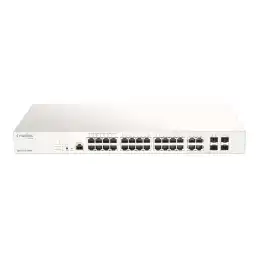 D-Link Nuclias Cloud-Managed DBS-2000-28MP - Commutateur - intelligent - 24 x 10 - 100 - 1000 (PoE+... (DBS-2000-28MP/E)_2